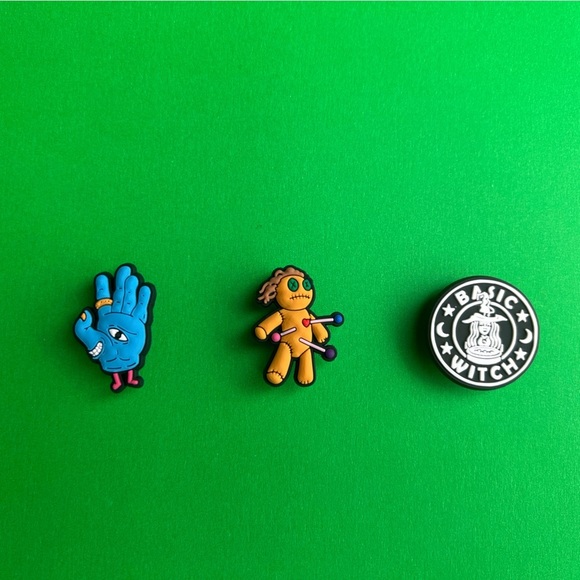 Lit Halloween Crocs Shoe Charms Set of 9 - jibbitz Charms - Picture 3 of 7